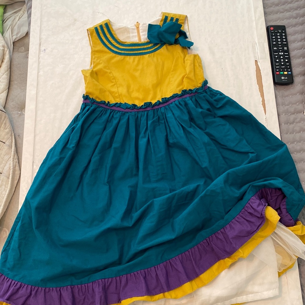 Girls Donita lined dress size 6